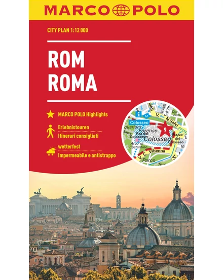 Cartographia Róma várostérkép-Marco Polo-9783575017789