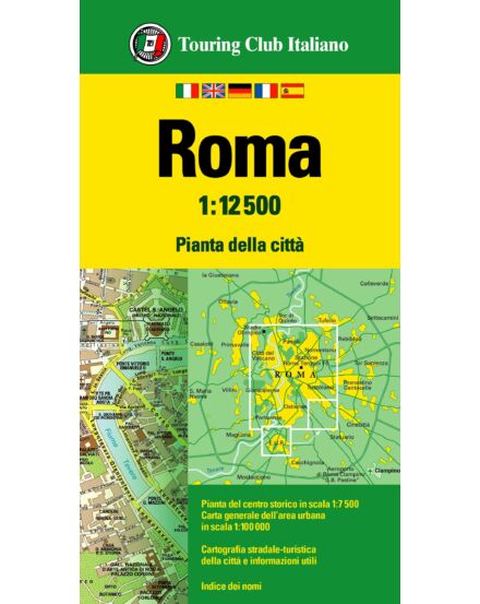 Cartographia Róma várostérkép-TCI-9788836578054