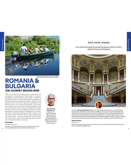 Románia és Bulgária útikönyv Lonely Planet (angol)