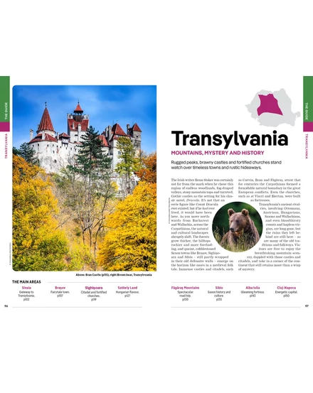Románia és Bulgária útikönyv Lonely Planet (angol)