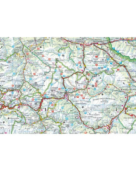Cartographia  Rother túrakalauz Keleti-Dolomitok  9786158207911
