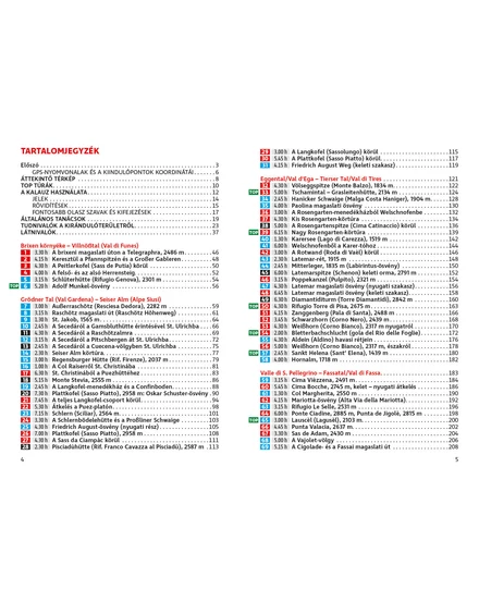 Cartographia  Rother túrakalauz Nyugati-Dolomitok  9789639458635