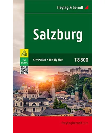 Cartographia Salzburg City Pocket várostérkép (Freytag) 9783707909319