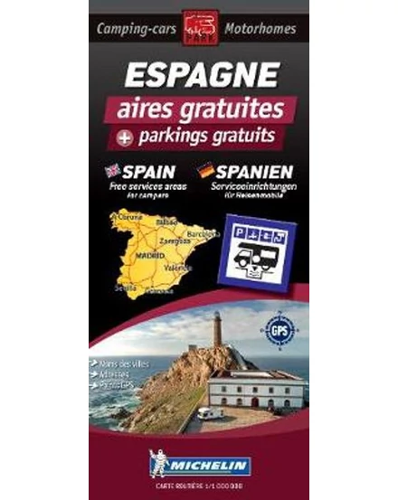 Cartographia Spanyolország kempingtérkép - Michelin 40923 9782919004294