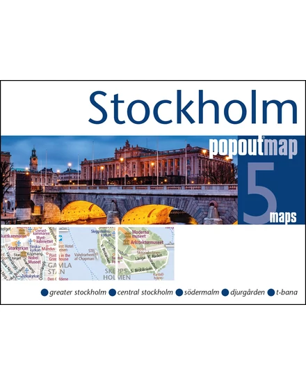 Cartographia Stockholm PopOut várostérkép 9781910218709