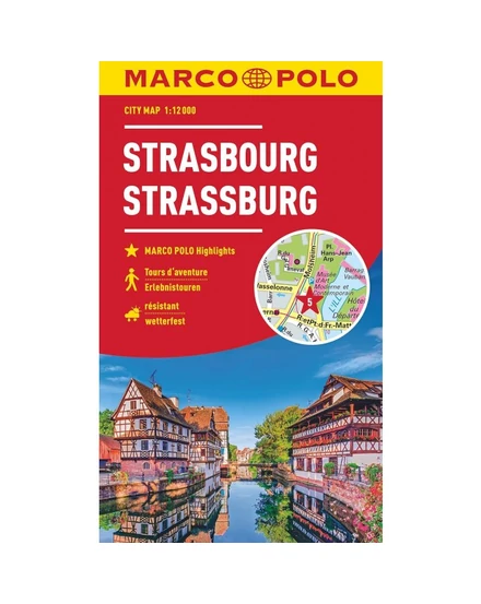 Cartographia Strassburg várostérkép - Marco Polo 9783575018830