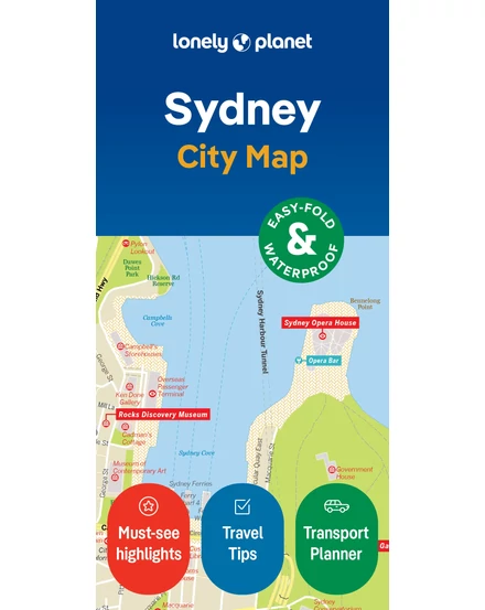 Cartographia Sydney laminált térkép 9781787017764