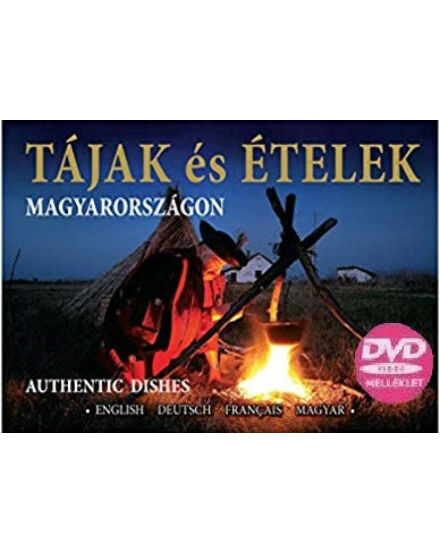 Cartographia Tájak és ételek Magyarországon többnyelvű szakácskönyv DVD melléklettel 9789638793416