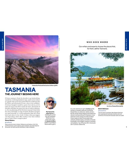 Tasmánia útikönyv Lonely Planet (angol)
