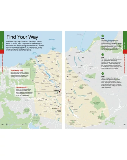 Tasmánia útikönyv Lonely Planet (angol)