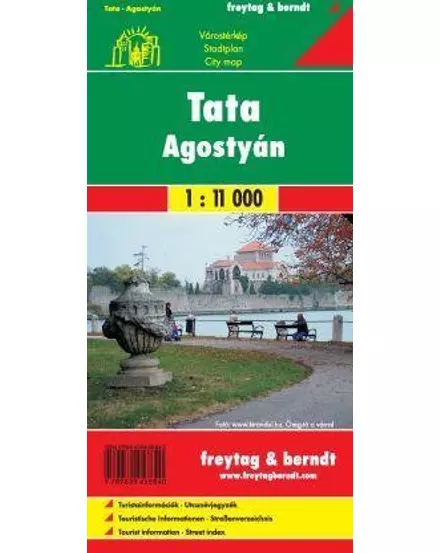 Cartographia Tata, Agostyán várostérkép - Freytag - Freytag-9789639458840