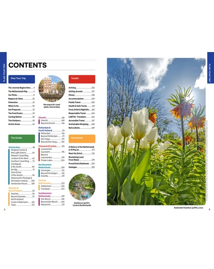 Hollandia útikönyv Lonely Planet (angol)