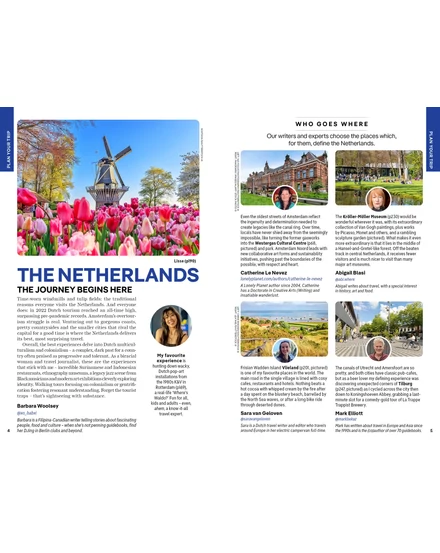Hollandia útikönyv Lonely Planet (angol)