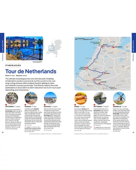 Hollandia útikönyv Lonely Planet (angol)