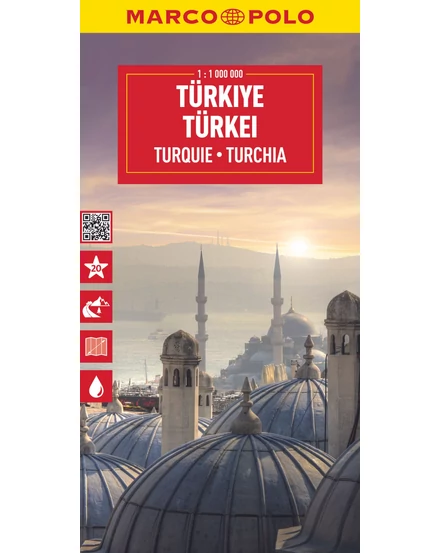 Cartographia Törökország térkép - Marco Polo-9783575017734
