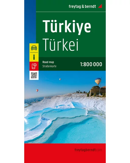 Cartographia Törökország térkép (Freytag) 9783707924169