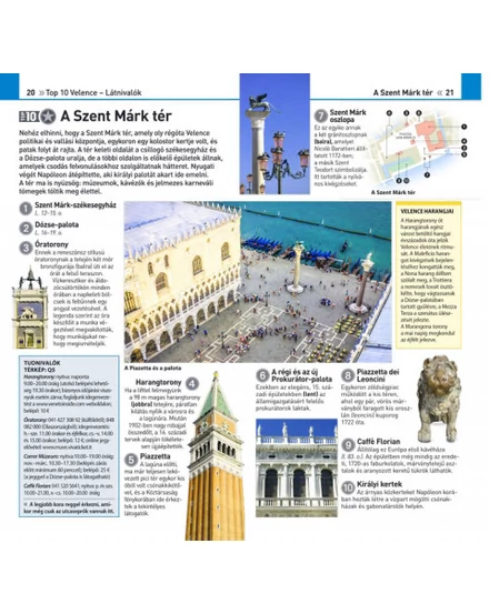 Cartographia  - Velence útikönyv TOP10 - Lingea-9789635051137
