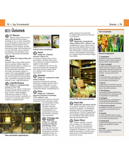 Cartographia  - Velence útikönyv TOP10 - Lingea-9789635051137