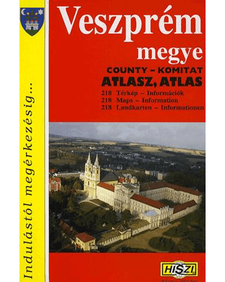 Cartographia Veszprém megye atlasz (Outlet) 9789636100193
