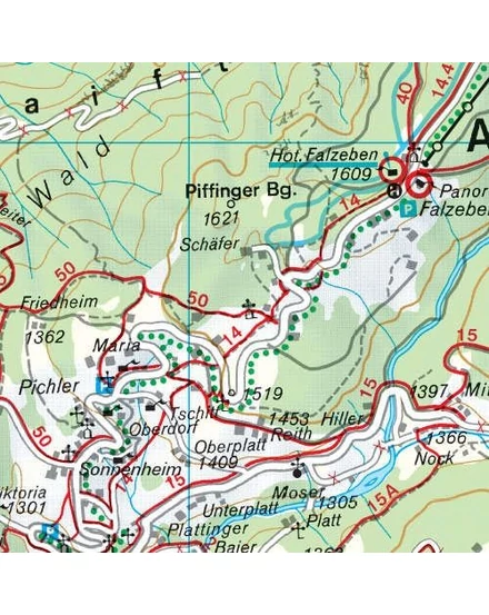 Cartographia WKS511 Meran és környéke turistatérkép - Freytag-9783707903478