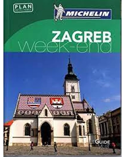 Cartographia Zágráb útikönyv - Michelin (francia) 9782067214545