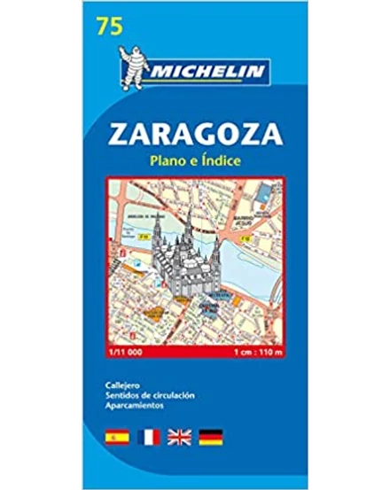 Cartographia Zaragoza várostérkép - Michelin 9075 9782067127876