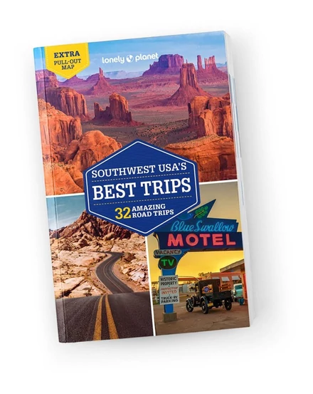 Cartographia USA délnyugati rész Best Trips útikönyv Lonely Planet (angol) 9781787016569