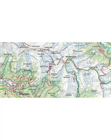 Cartographia  - WK 202 Radstadter Tauern-Katschberg-Lungau turistatérkép 9783850847179