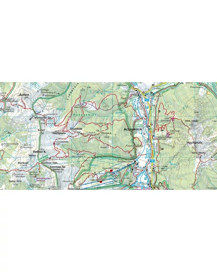 Cartographia  - WK 321 Achensee-Rofan-Unterinntal turistatérkép 
