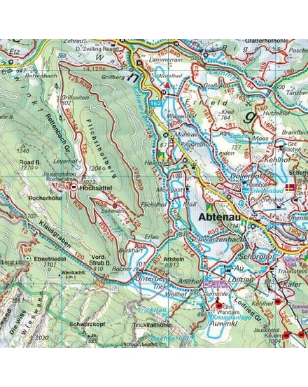 WK392 Tennengebirge-Lammertal turistatérkép