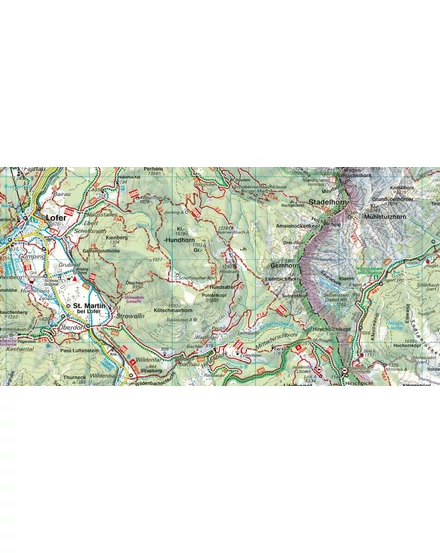 Cartographia - WK 393 Loferer und Leoganger Steinberge-Chiemgauer Alpen turistatérkép