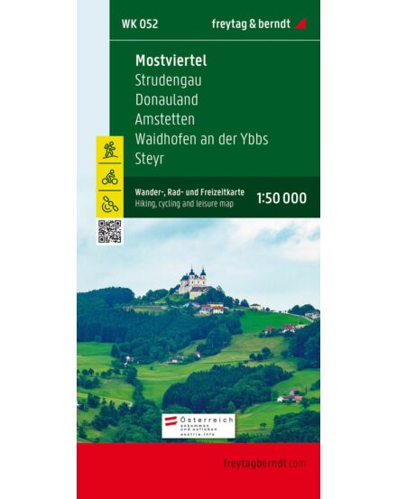 Cartographia WK052 Mostviertel-Strudengau turistatérkép - Freytag 9783707904918