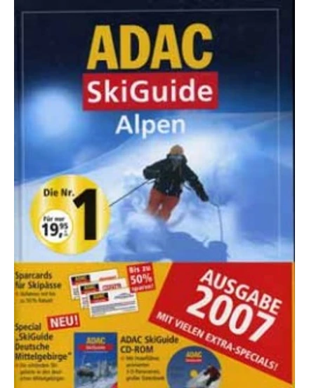 Cartographia Sí Guide Alpok 2007 ADAC CD-vel (Outlet) 