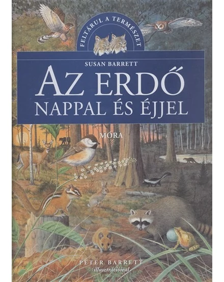 Cartographia Az erdő nappal és éjjel könyv  - Móra 9789631187571