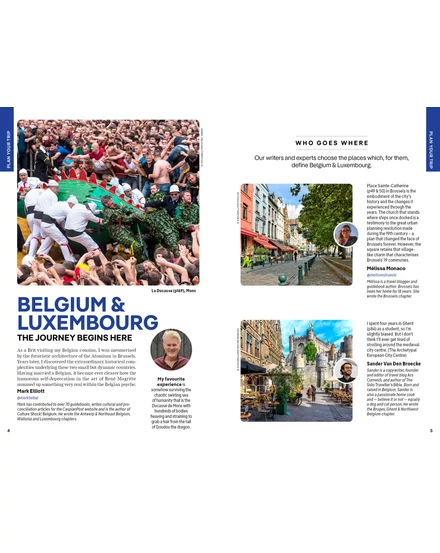 Belgium, Luxemburg útikönyv Lonely Planet (angol)
