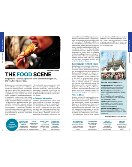 Belgium, Luxemburg útikönyv Lonely Planet (angol)