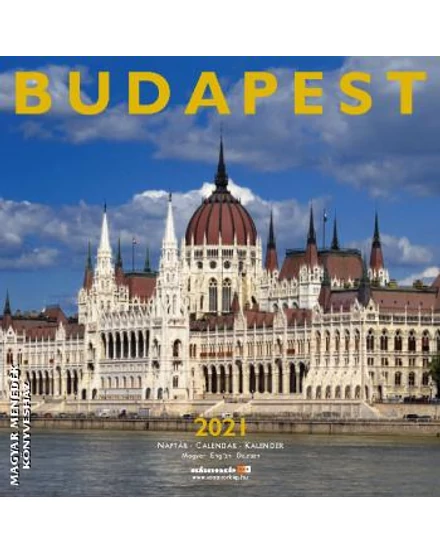 Cartographia Budapest falinaptár 2021 5999550448866
