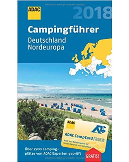 Cartographia Kempingkatalógus 2018 Észak-Európa ADAC (Outlet) 9783862072217