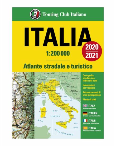 Cartographia Olaszország atlasz 9788836575329