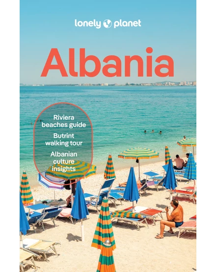 Cartographia Albánia útikönyv Lonely Planet (angol) 9781837587261
