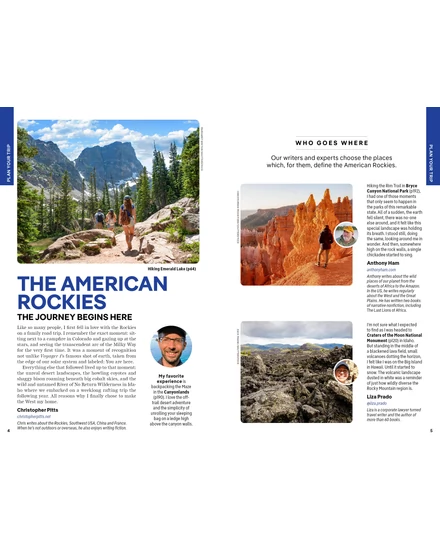 Amerikai Sziklás-hegység útikönyv Lonely Planet