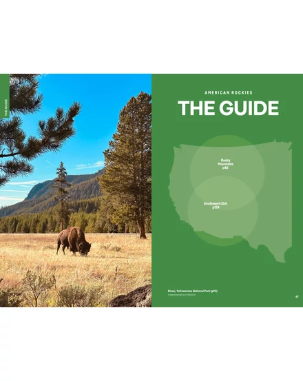 Amerikai Sziklás-hegység útikönyv Lonely Planet