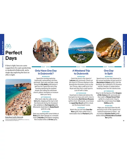 Dubrovnik és Dalmát-tengerpart Pocket útikönyv Lonely Planet (angol)