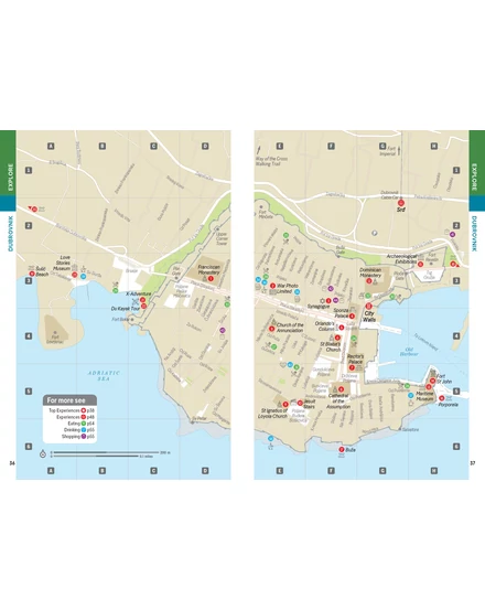 Dubrovnik és Dalmát-tengerpart Pocket útikönyv Lonely Planet (angol)