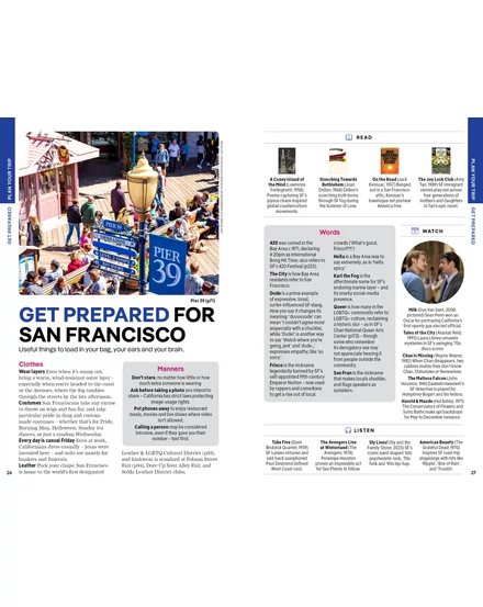 San Francisco útikönyv Lonely Planet (angol)
