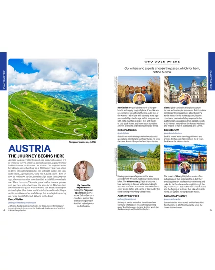 Ausztria útikönyv 2026 Lonely Planet (angol)