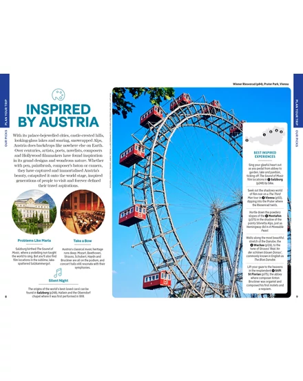 Ausztria útikönyv 2026 Lonely Planet (angol)