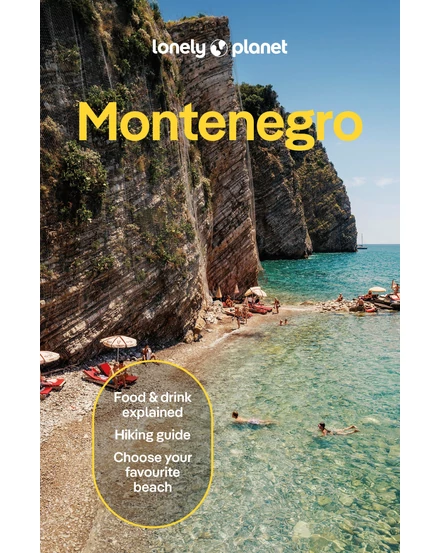 Cartographia Montenegro útikönyv Lonely Planet (angol) 9781838698348