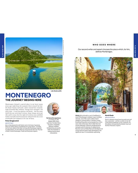 Montenegro útikönyv Lonely Planet (angol)