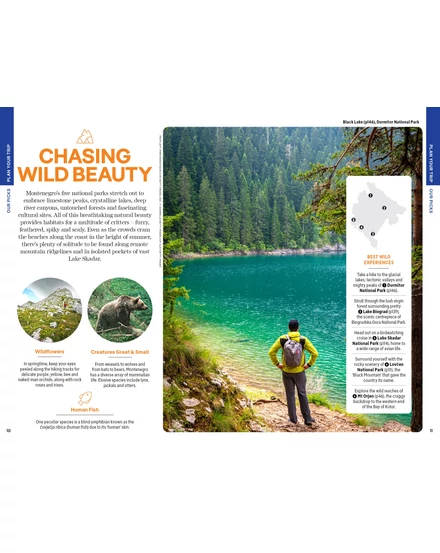 Montenegro útikönyv Lonely Planet (angol)